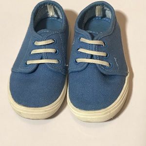 old navy gender neutral blue slip on sneakers